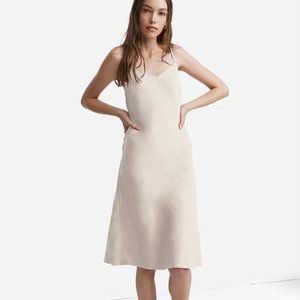 MATE The Label Linen Slip Dress Natural